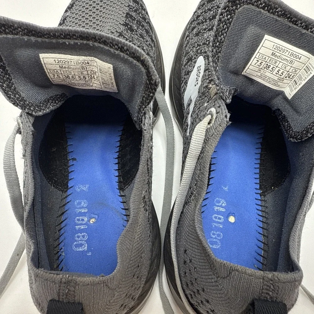 Brooks Womens Bedlam 2 1202971B004 Gray Running Shoes Sneakers Size 7.5 B